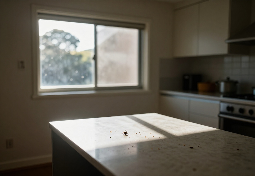 Ants swarming around outdoor storage area in Box Hill
